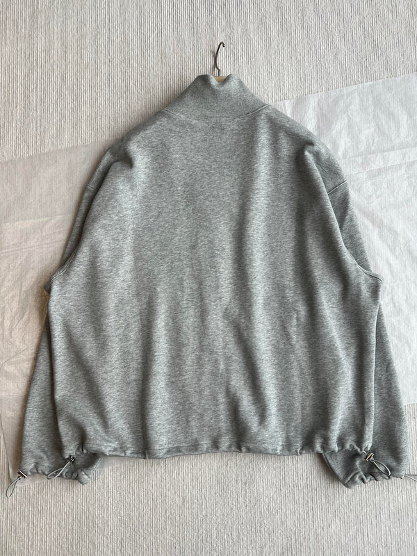 Miu Miu 25 Jacket Grey Wool Mix Cotton