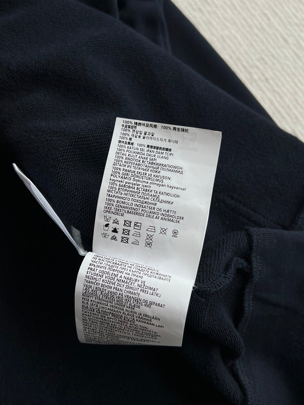 Miu Miu 25 Drawstring Jacket Navy Blue Cotton