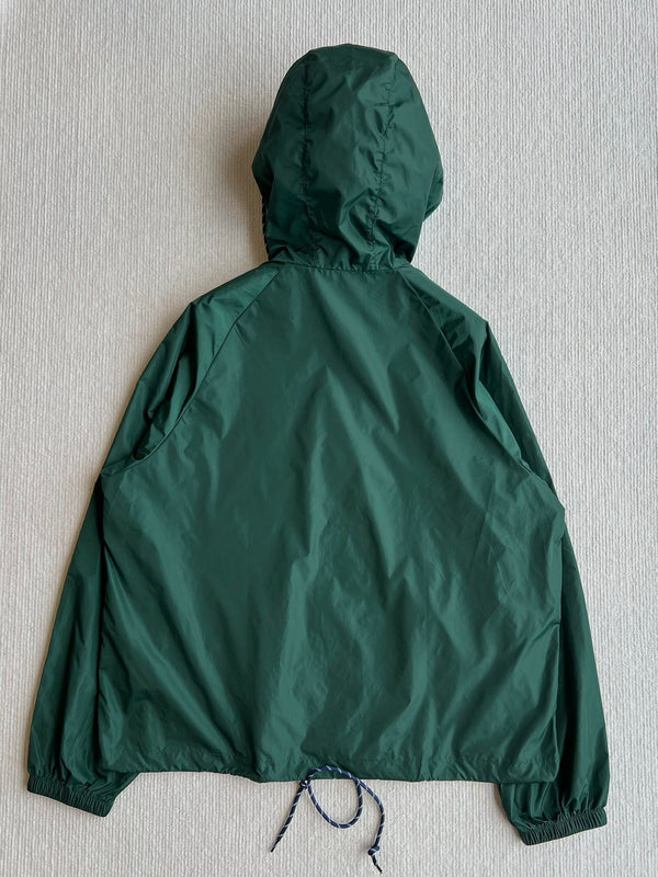 Prada 25 Hooded Jacket Turquoise Polyester