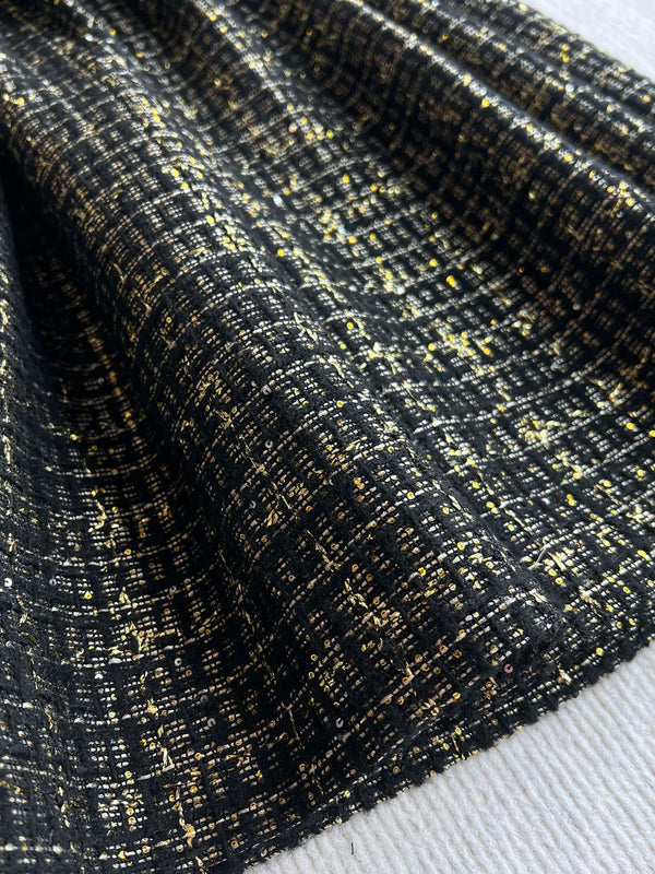 CC 25 Set Tweed Black Polyester Wool 289987