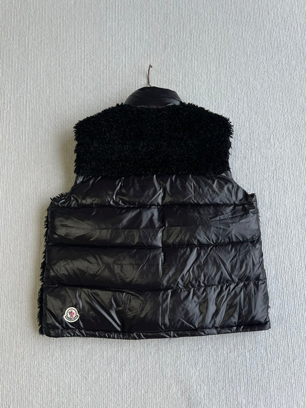 Moncler 25 Down Vest Wool And Polyester 300046