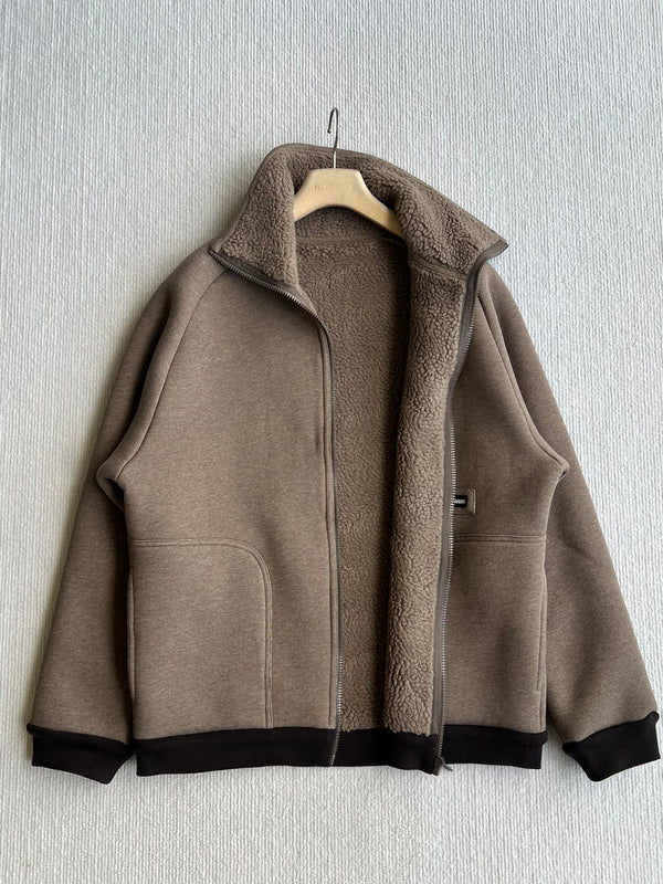 Miu Miu 25 Jacket Dark Brown Polyester 300164