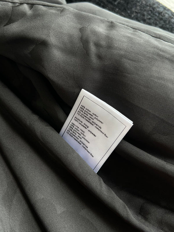 CC 25 Jacket Black Hooded Cotton 300144