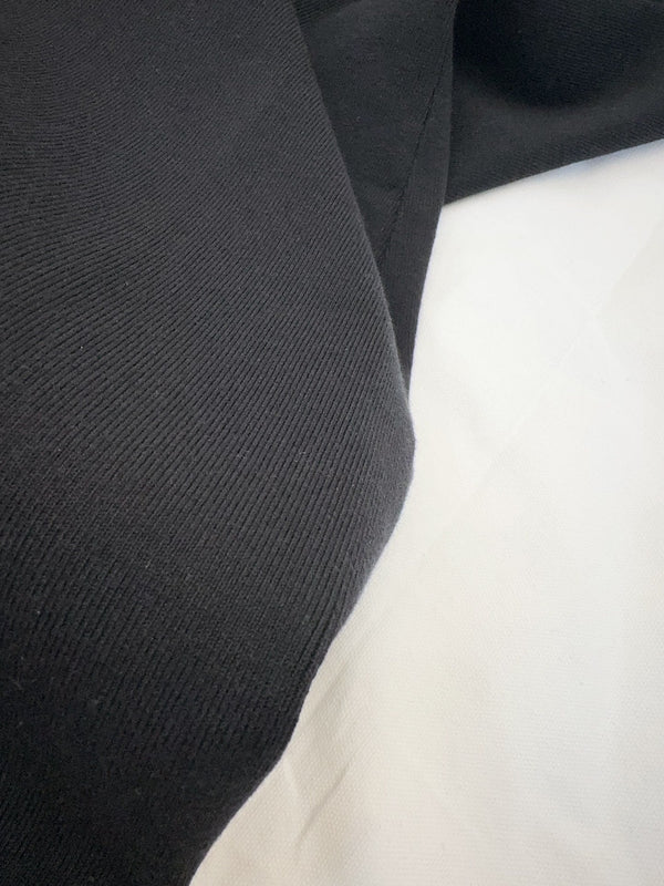 CD 25 Beaded Knitted Dress Blue Tencel Cotton and Silk