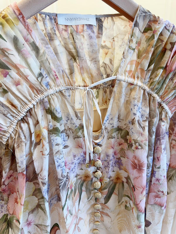 Zimmermann Blouse 25 Linen Silk 027