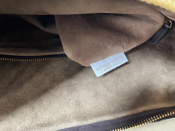 BV Maxi Veneta Bag 59cm Coffee Intrecciato Leather