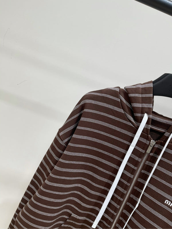 Miu Miu 25 Polo Shirt Knitted Cotton Terry 296555