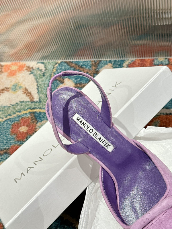 maysale 70 purple suede calfskin