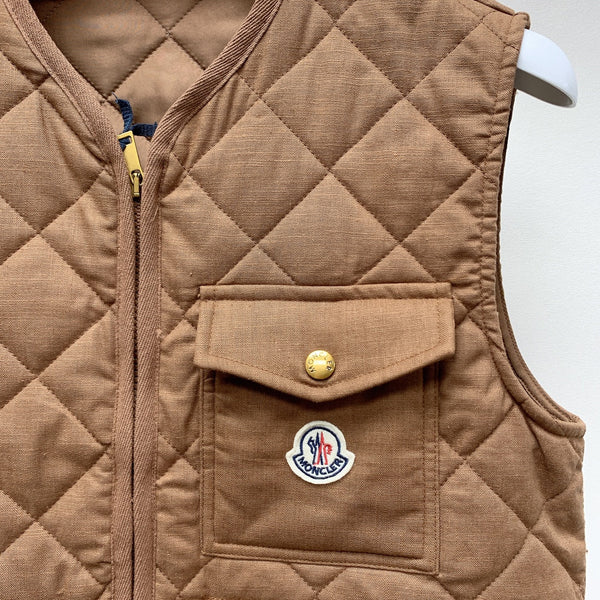 Moncler 25 Plaid Vest Polyester 281618