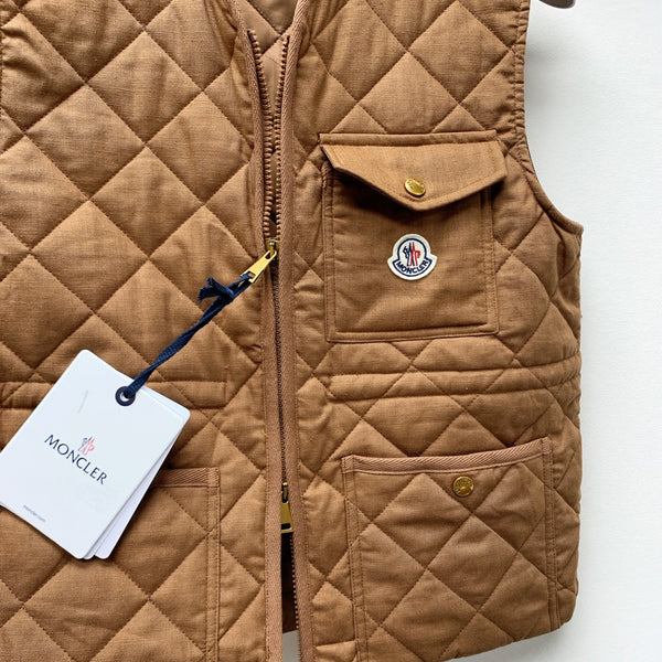 Moncler 25 Plaid Vest Polyester 281618