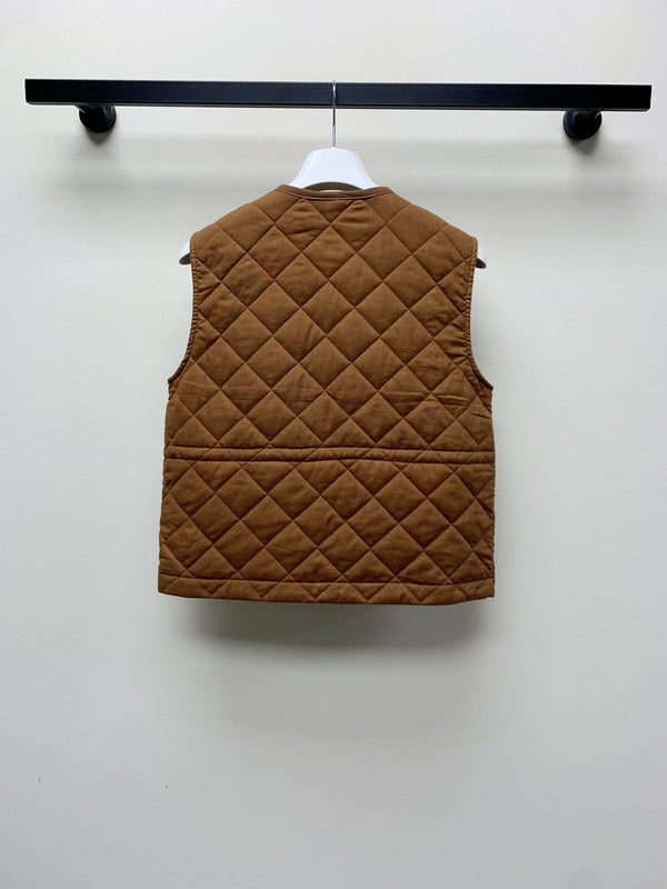 Moncler 25 Plaid Vest Polyester 281618