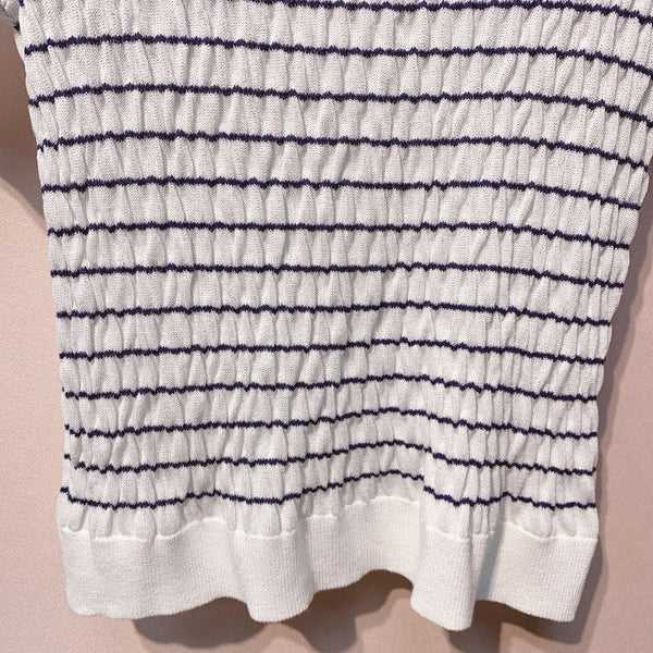 CC 25 Striped Crew Neck T-Shirt Tencel 289188