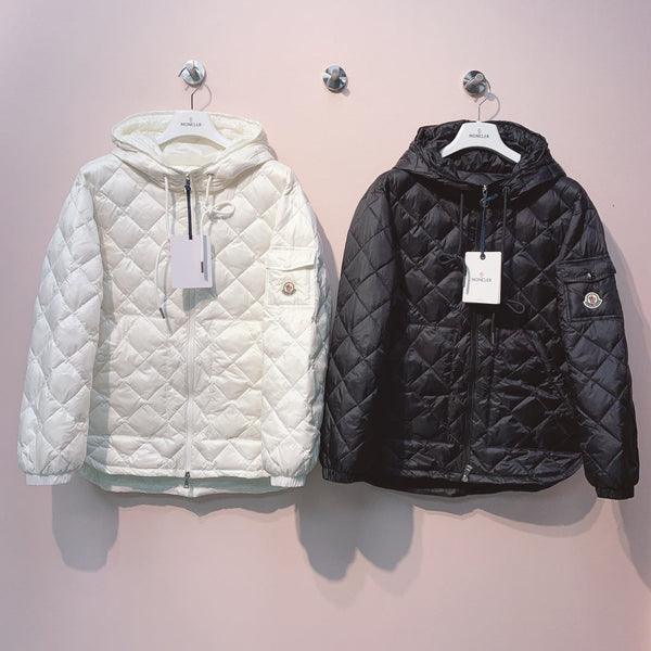 Moncler 25 Diamond-Patterned Down Jacket 301627