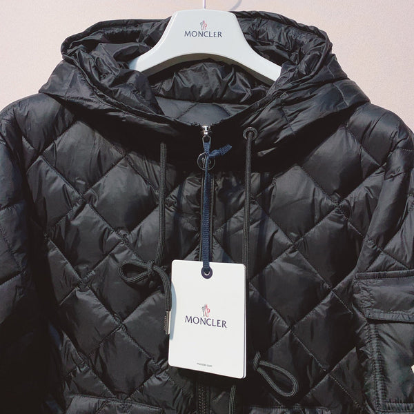 Moncler 25 Diamond-Patterned Down Jacket 301627