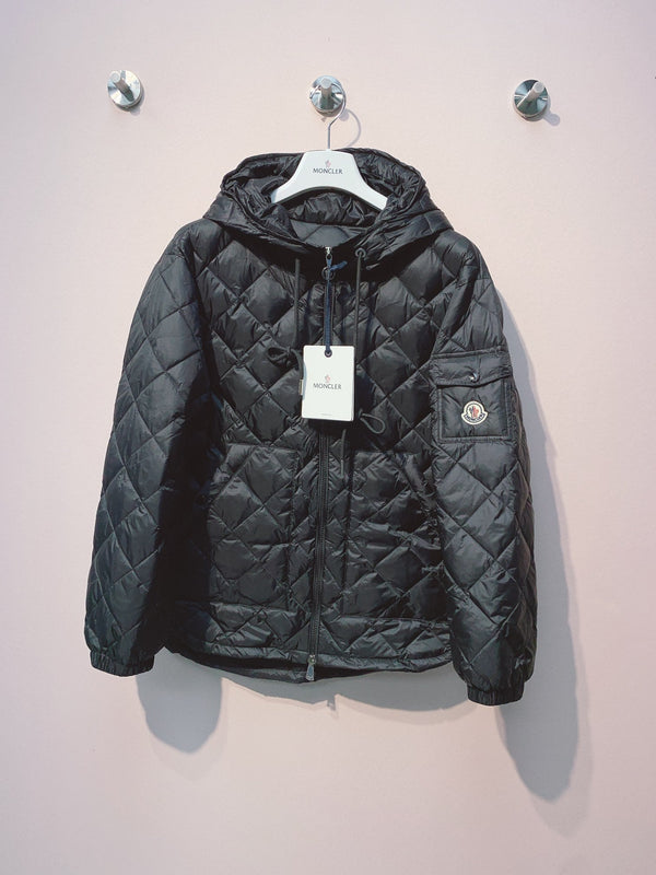 Moncler 25 Diamond-Patterned Down Jacket 301627