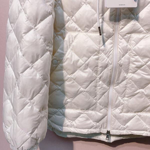 Moncler 25 Diamond-Patterned Down Jacket 301627