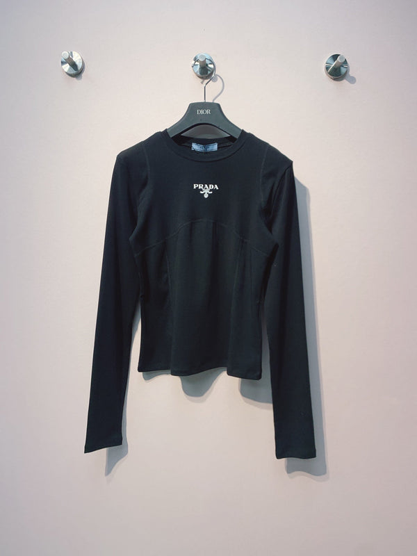 Prada 25 Long-sleeved T-shirt Cotton 296096