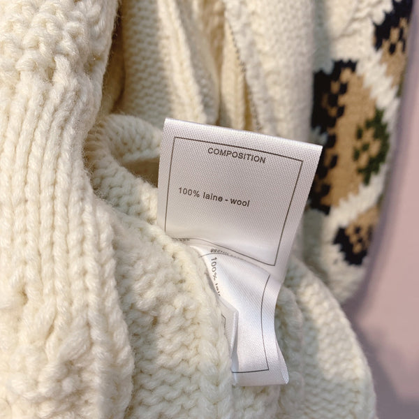 CC 25 Jacket White Wool 296106