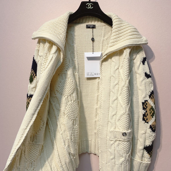 CC 25 Jacket White Wool 296106