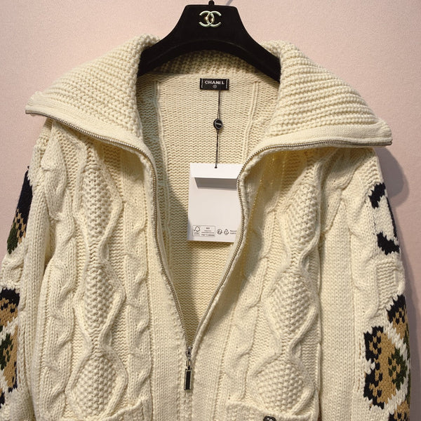 CC 25 Jacket White Wool 296106