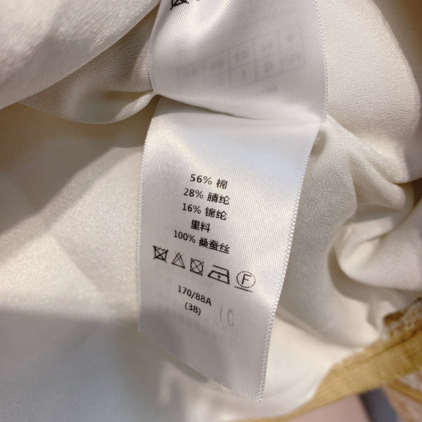 CD 25 Plaid Raglan Jacket Beige Cotton 301535