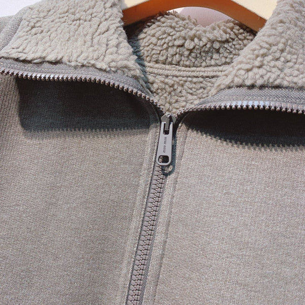 Miu Miu 25 Jacket Dark Brown Polyester 300164