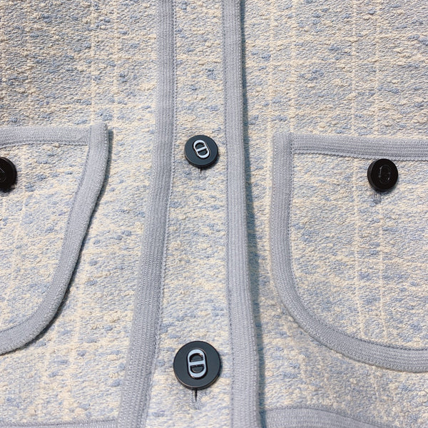 CD 25 Cloud Stripe Jacket Could Blue 301545