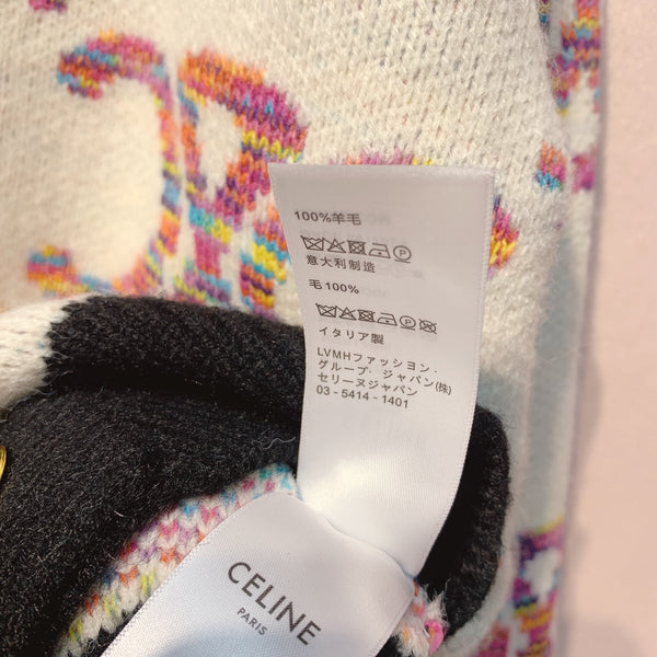 Celine 25 Cardigan Multicolor Wool 301603