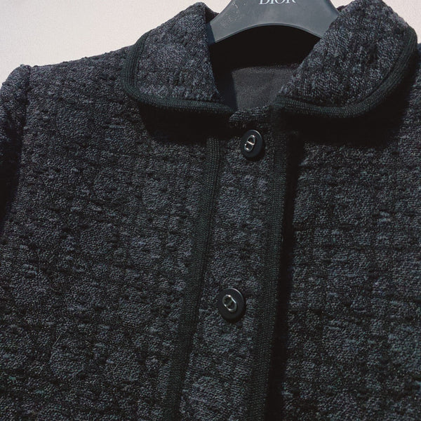 CD 25 Plaid Jacket Black Wool Cashmere 320978