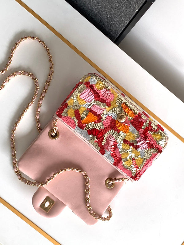CC 20 STUNNING LIMITED EDITION BEADED COLORFUL BAG