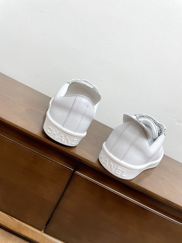 CC Classic Sneaker White Cowhide