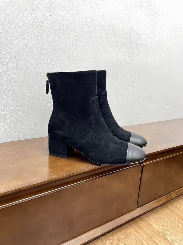 CC Ankle Boots 50mm Black Suede