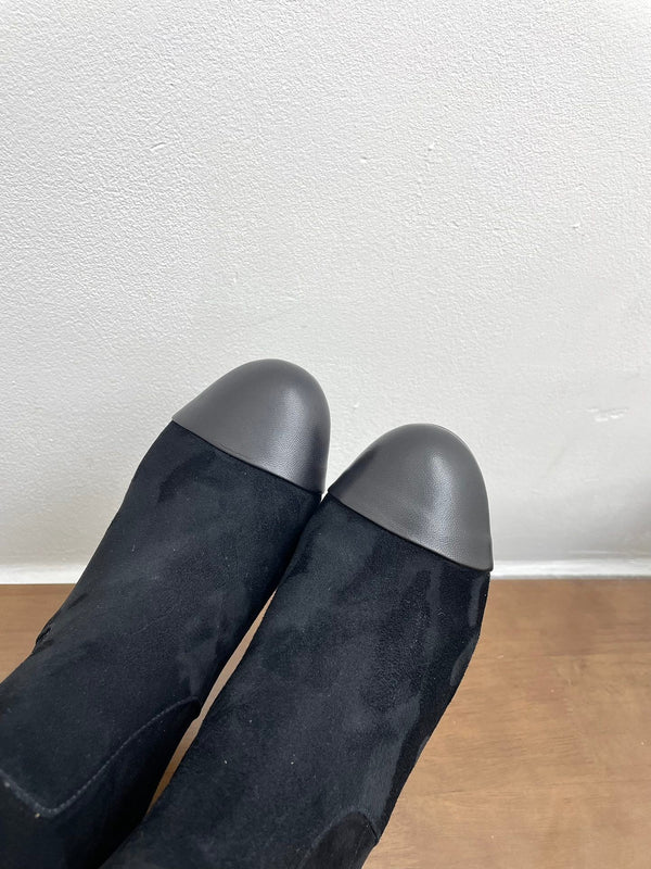 CC Ankle Boots 50mm Black Suede