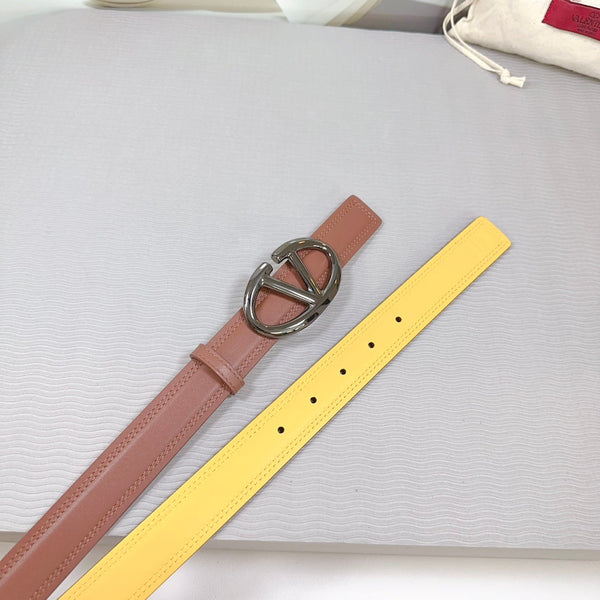 Ceinture Bold Edition 30mm veau marron jaune boucle noire