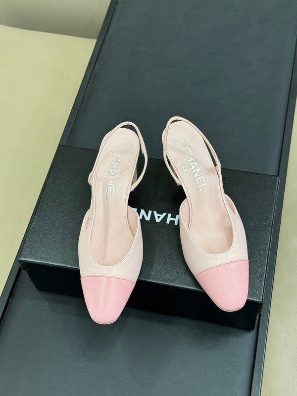 CC Classic Slingback 65 Light Pink With Pink Patent Goatskin 282288