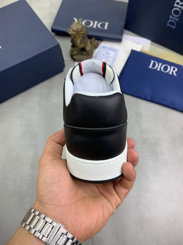 CD HOMME SNEAKERS BLACK CALFSKIN