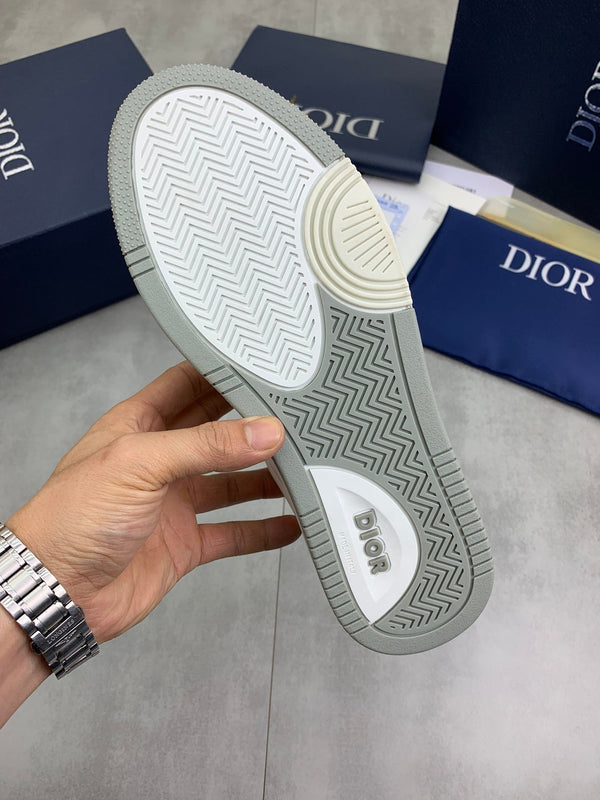 CD HOMME SNEAKERS WHITE CALFSKIN