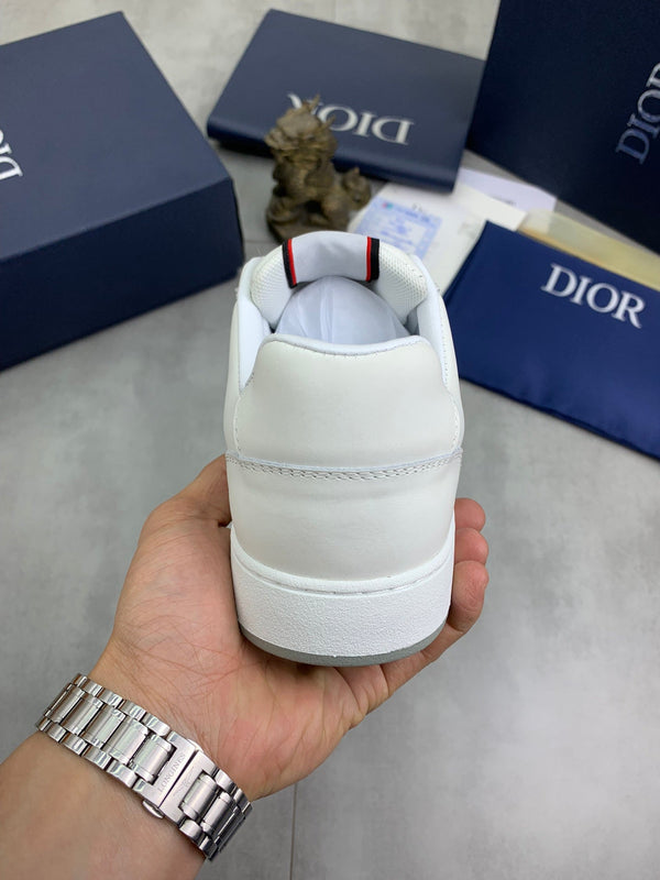 CD HOMME SNEAKERS WHITE CALFSKIN