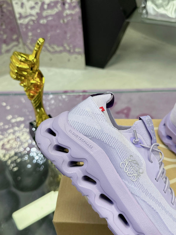 Loewe x On Cloudtilt Sneaker Purple Calfskin