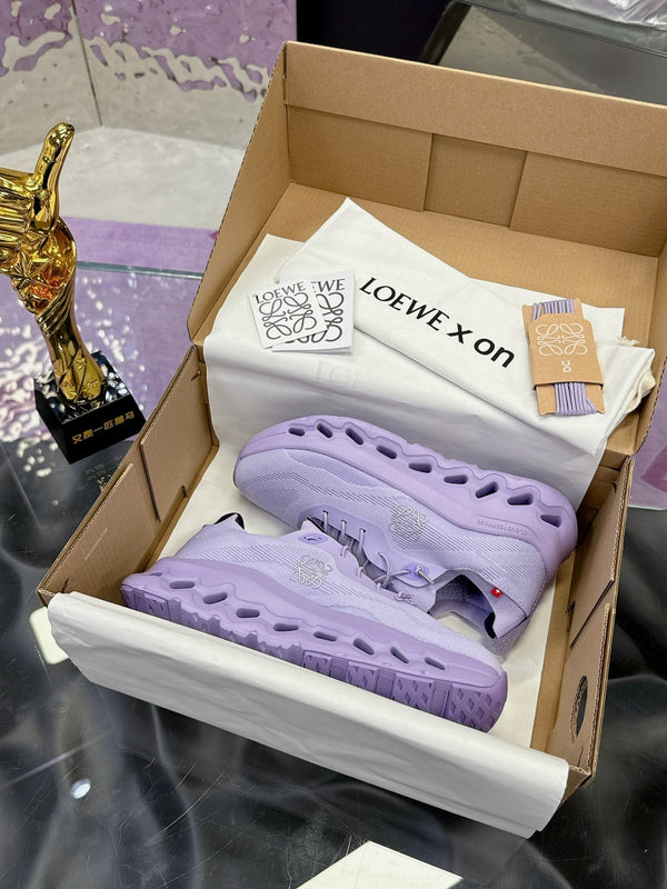 Loewe x On Cloudtilt Sneaker Purple Calfskin