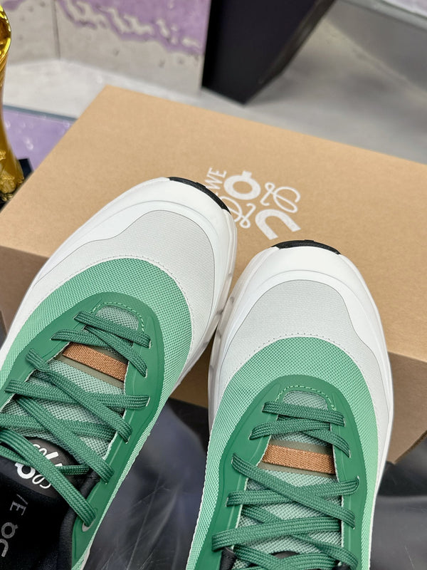 Loewe x Running Cloudtilt2.0 Sneaker White Green Calfskin