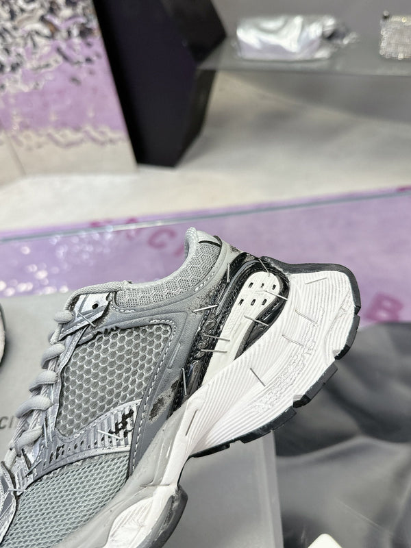 SNEAKER STAPLER IN POLIURETANO E POLIESTERE GRIGIO