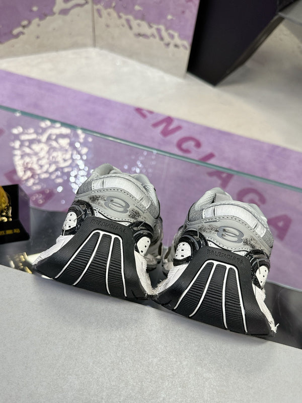 SNEAKER STAPLER IN POLIURETANO E POLIESTERE GRIGIO