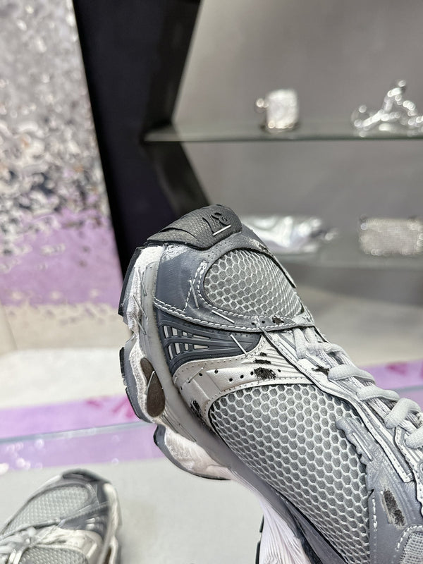 SNEAKER STAPLER IN POLIURETANO E POLIESTERE GRIGIO