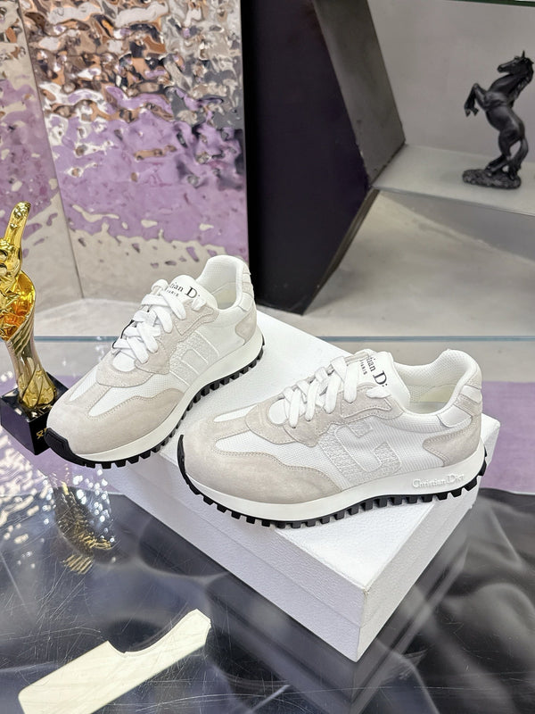 CD C'est Dior Sneaker White Mesh Suede Calfskin 546580