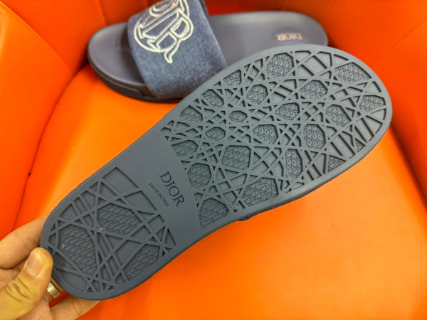 CD AQUA SLIDE SANDAL AEGEAN DENIM