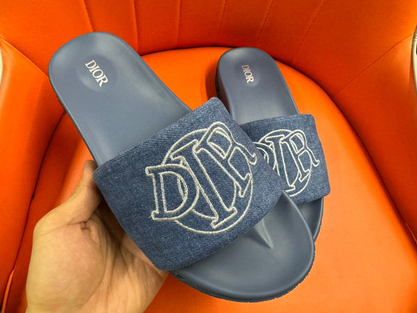 CD AQUA SLIDE SANDAL AEGEAN DENIM