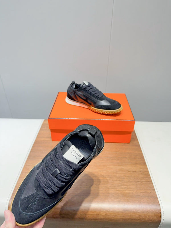 HM Jet Sneaker Black Suede 317312