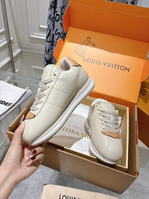 LV BUTTERSOFT Sneaker Beige Cowhide 476983