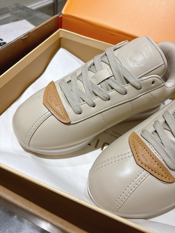 LV BUTTERSOFT Sneaker Beige Cowhide 476983
